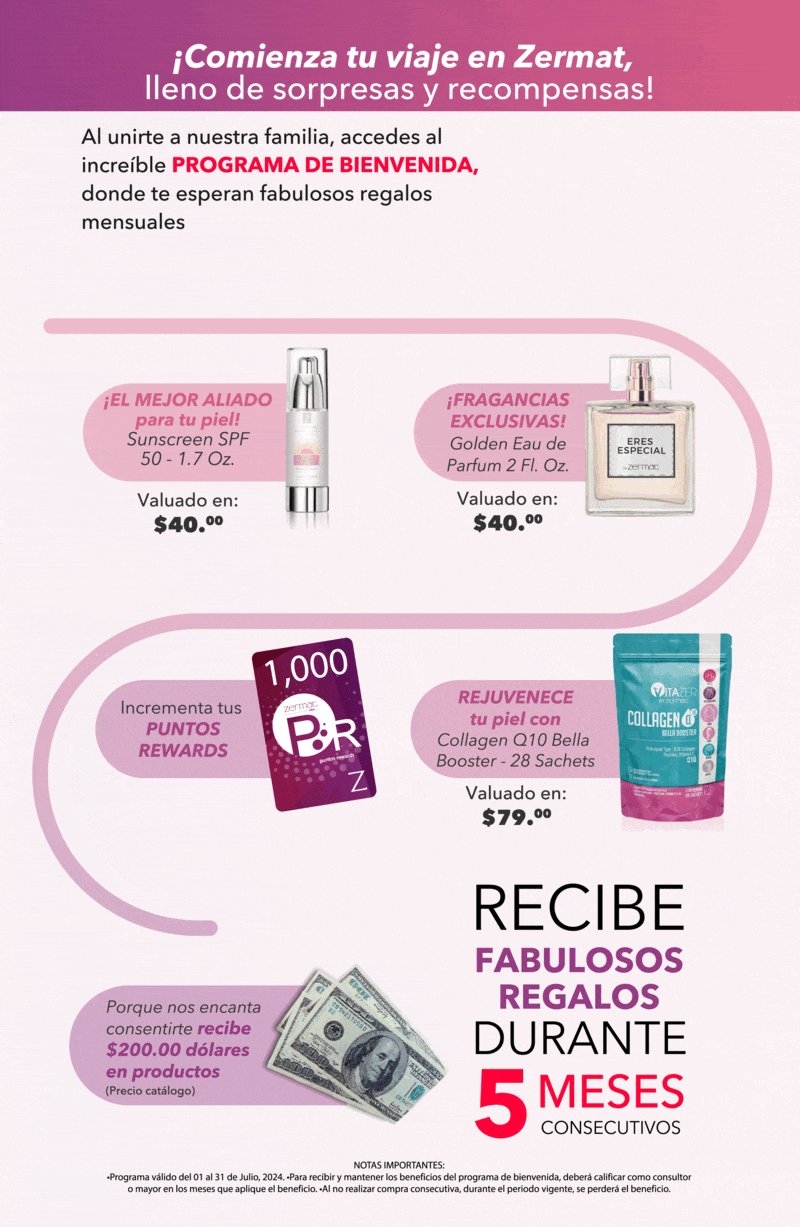Pograma bienvenida