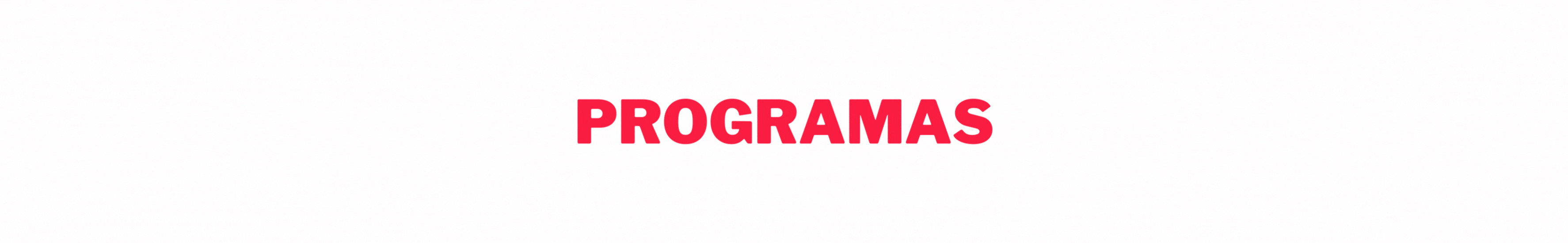 Programas