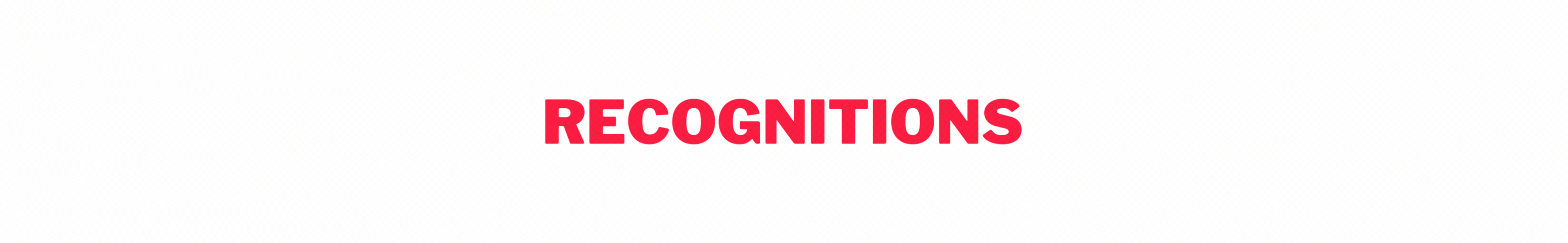 Recognition (1)
